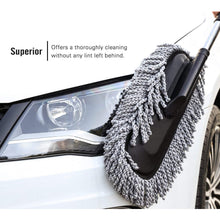 Car Duster, Long Retractable / Soft / Non-Slip / Handle