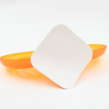 Wall Mounted Plastic Soap Dish Holder with Self Adhesive Tray for Bathroom