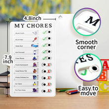 Portable Chores Note Board – Home Management Planning Memo Board (20×12 cm)
