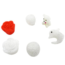 Christmas MULTI SHAPE SMALL LIGHT LAMPS LED SHAPE CRYSTAL  CHRISTMAS NIGHT LIGHT LAMP (6 PC SET)