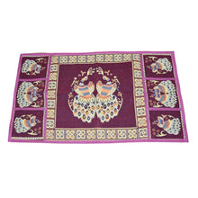 Cotton Fridge Top Cover with Side Pockets for Home Decor (100×60 CM)