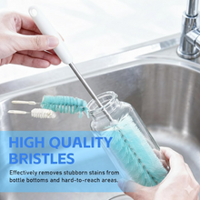 Long Handle Bottle Brush for Jars, Bottles & Containers Cleaning
