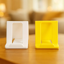 Adjustable Foldable Plastic Mobile Phone Stand (1 Pc / Mix Color)