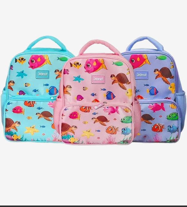 DOMS X AQUA School Bag